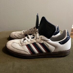 adidas White and Black Athletic Shoes